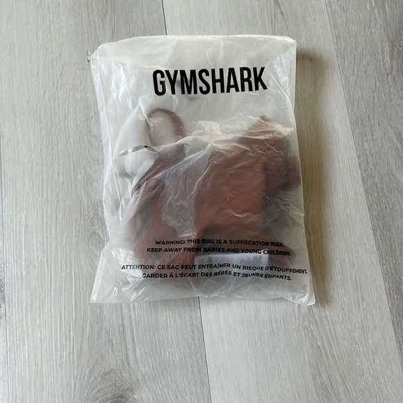 Gymshark MINIMAL SPORTS BRA Size S in Brown NWT in packaging - Picture 5 of 5